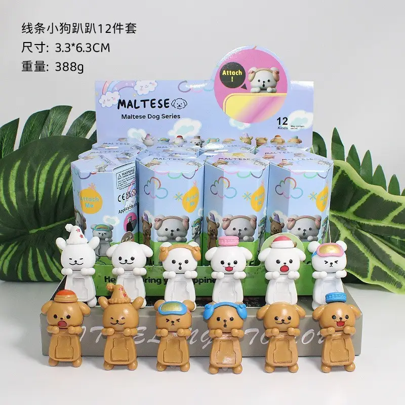 Cross-Border Halloween Ghost Mountain and Sea Classic Harry Potter Kt Cat Doraemon Cat Figurine Mobile Phone Decoration in Stock