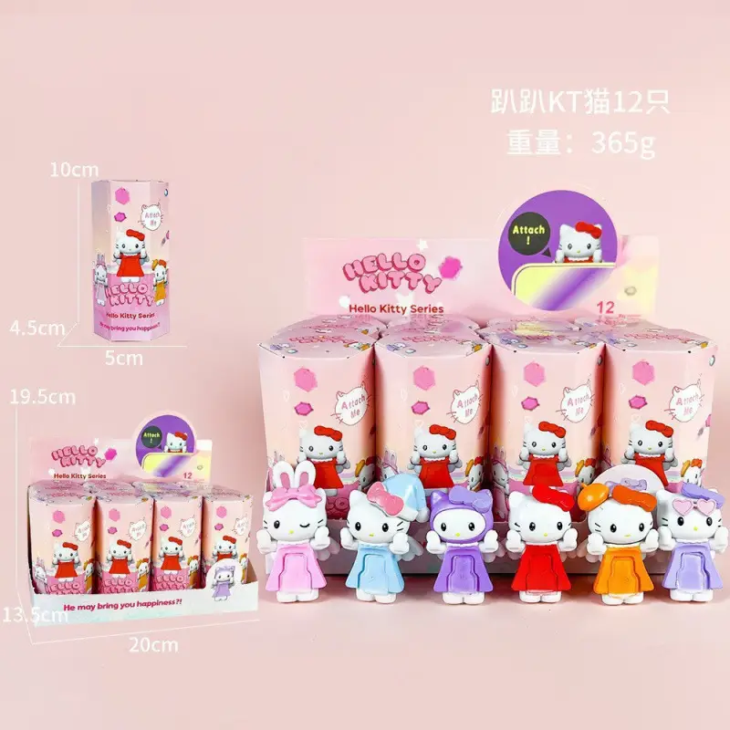 Cross-Border Halloween Ghost Mountain and Sea Classic Harry Potter Kt Cat Doraemon Cat Figurine Mobile Phone Decoration in Stock