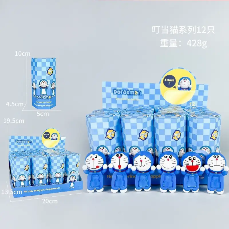 Cross-Border Halloween Ghost Mountain and Sea Classic Harry Potter Kt Cat Doraemon Cat Figurine Mobile Phone Decoration in Stock