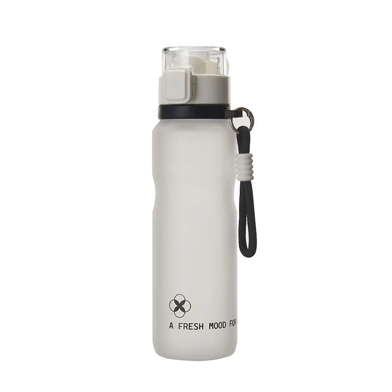 Sports Water Cup, Summer Large-Capacity Straw Cup, Cycling Portable Water Cup, Unbreakable Fitness Water Bottle, Plastic Cup