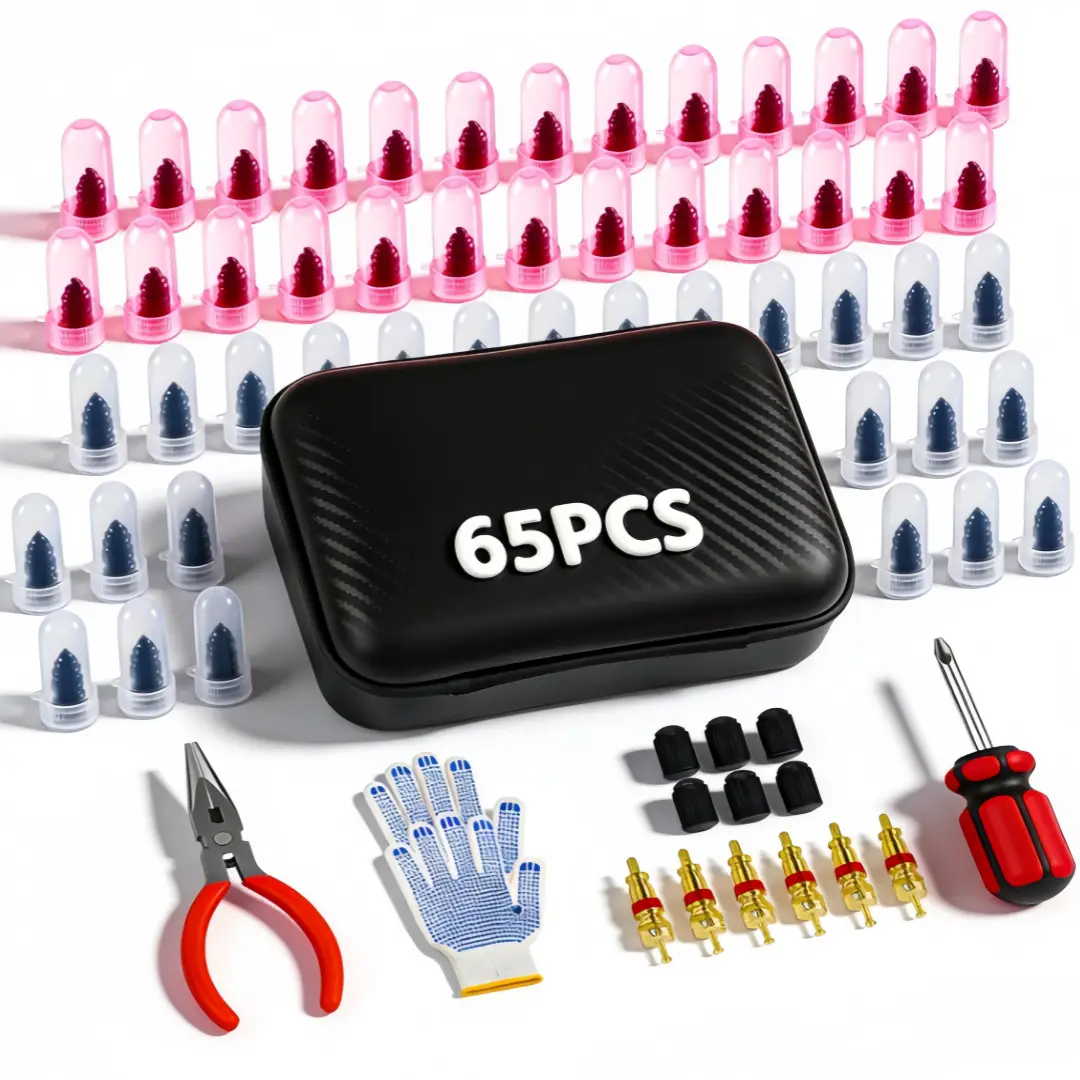 Cross-Border Tire Repair Tool Kit with 100+ Detachable Blades — feature 12