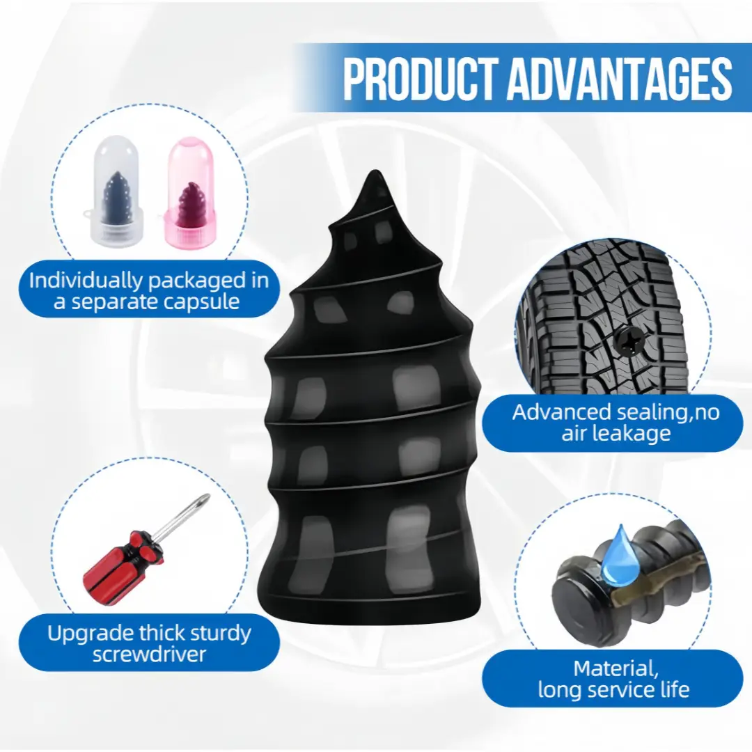 Cross-Border Tire Repair Tool Kit with 100+ Detachable Blades — feature 15