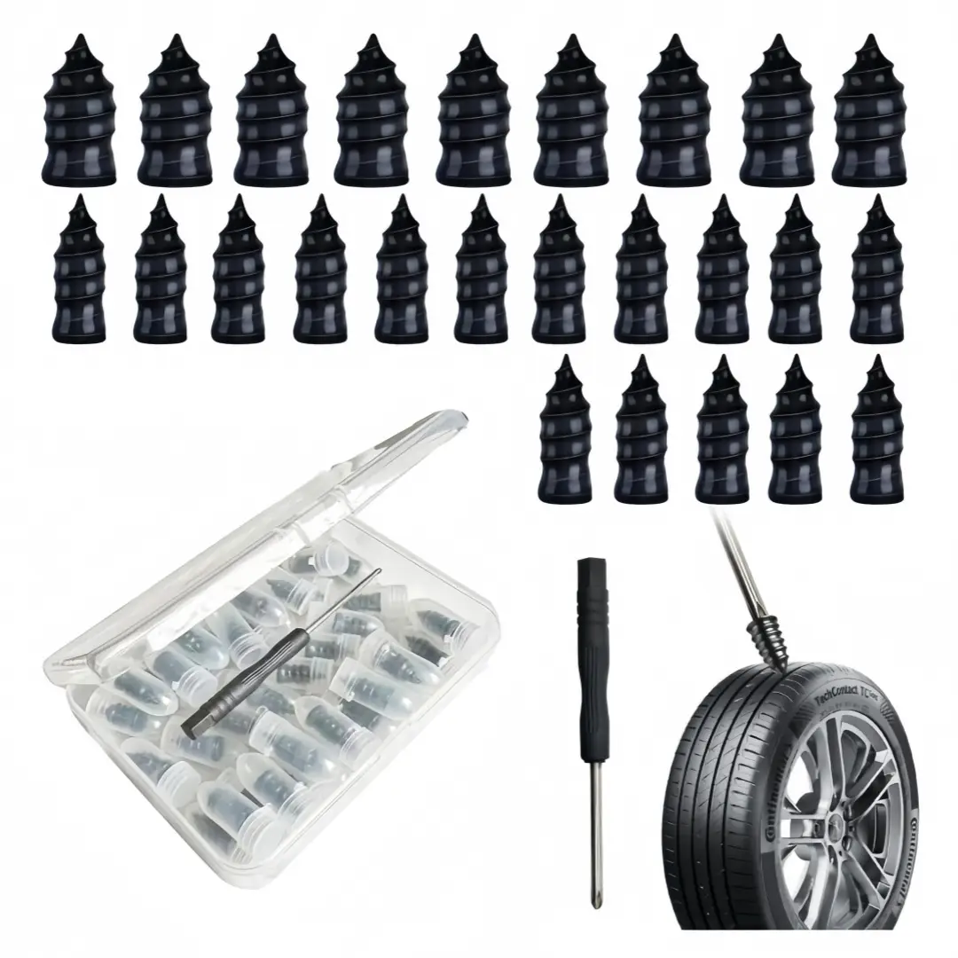 Cross-Border Tire Repair Tool Kit with 100+ Detachable Blades — feature 21