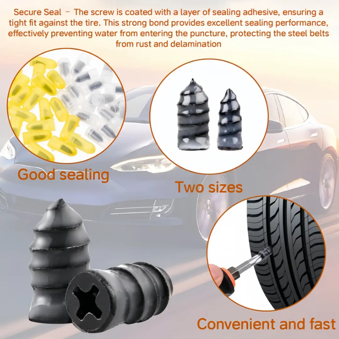 Cross-Border Tire Repair Tool Kit with 100+ Detachable Blades — feature 6