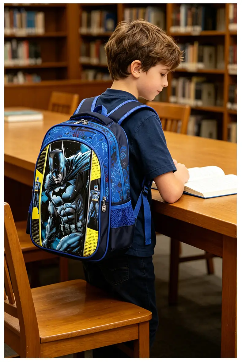 Cartoon Pattern Children's Schoolbag Large Capacity Primary School Boys and Girls Kindergarten Schoolbag Water-Repellent Cross-Border Backpack — feature 20
