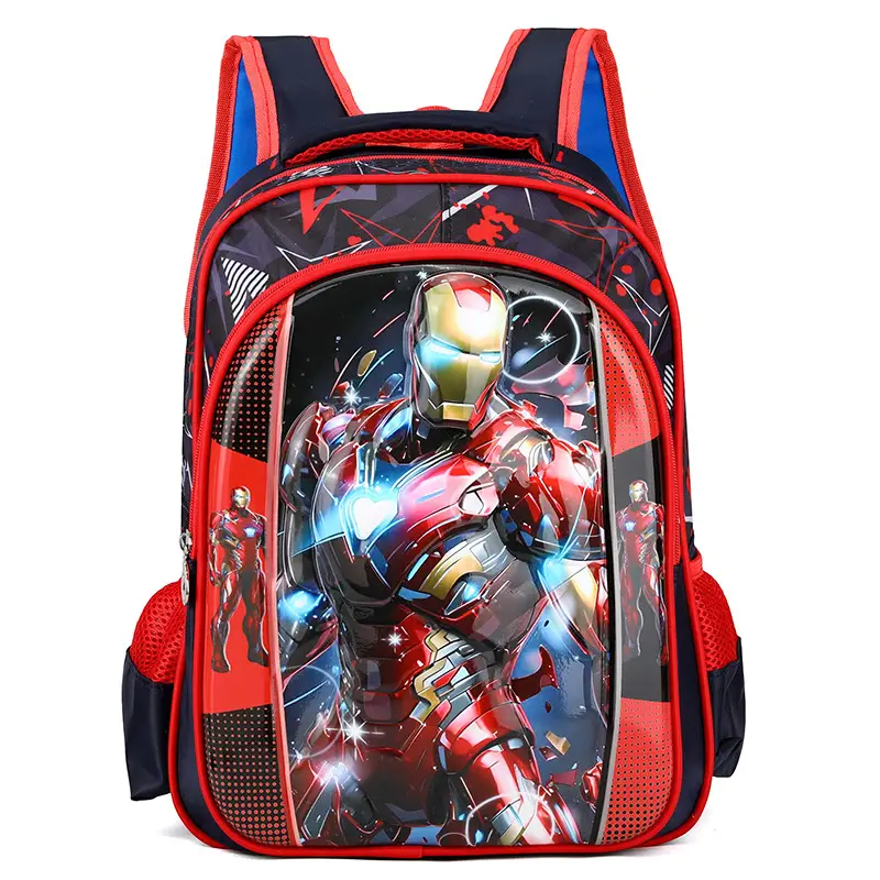 Cartoon Pattern Children's Schoolbag Large Capacity Primary School Boys and Girls Kindergarten Schoolbag Water-Repellent Cross-Border Backpack