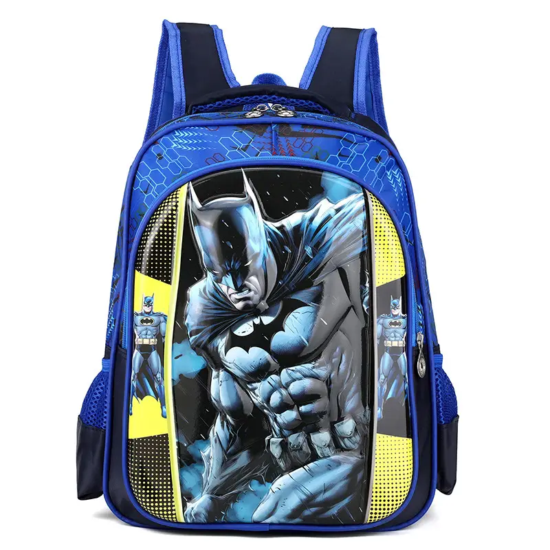 Cartoon Pattern Children's Schoolbag Large Capacity Primary School Boys and Girls Kindergarten Schoolbag Water-Repellent Cross-Border Backpack