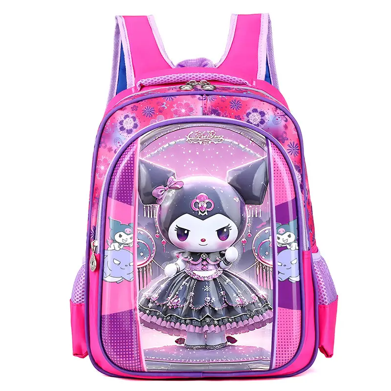 Cartoon Pattern Children's Schoolbag Large Capacity Primary School Boys and Girls Kindergarten Schoolbag Water-Repellent Cross-Border Backpack