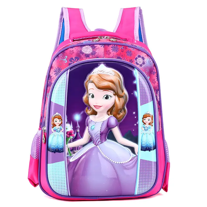 Cartoon Pattern Children's Schoolbag Large Capacity Primary School Boys and Girls Kindergarten Schoolbag Water-Repellent Cross-Border Backpack