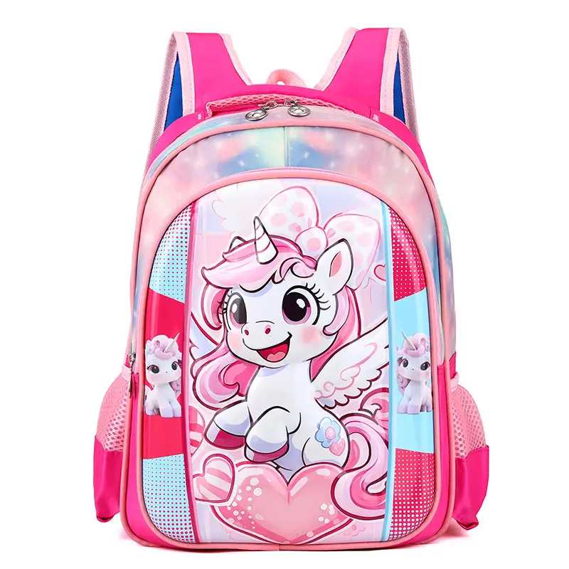 Cartoon Pattern Children's Schoolbag Large Capacity Primary School Boys and Girls Kindergarten Schoolbag Water-Repellent Cross-Border Backpack