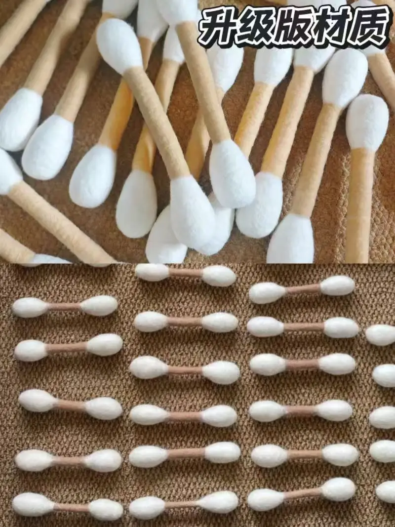 Cat Toys 100% Pure Wool Large Cotton Swab Cat Teaser Stick Teeth Cleaning Self-Entertainment Boredom-Relief Catnip Sniffing Toy — feature 6