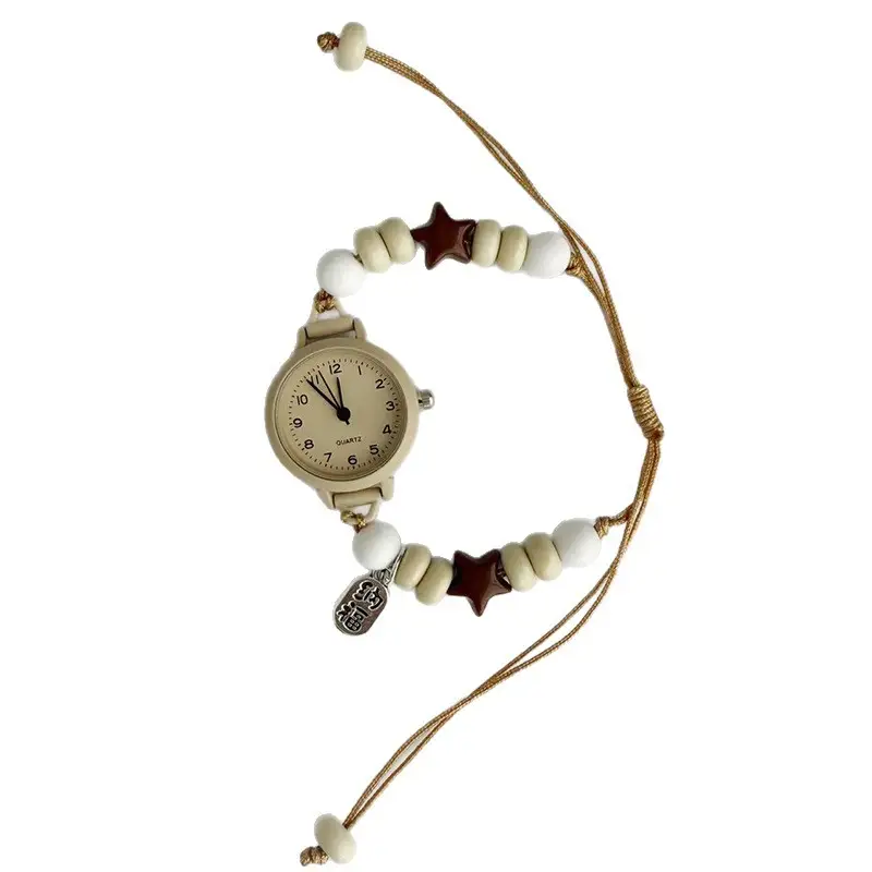 Sweet and Cute Star Chain-Style Watch for Girls, Unique and Non-Crowded Design, Adorable for Middle and High School Students, High Aesthetic Value