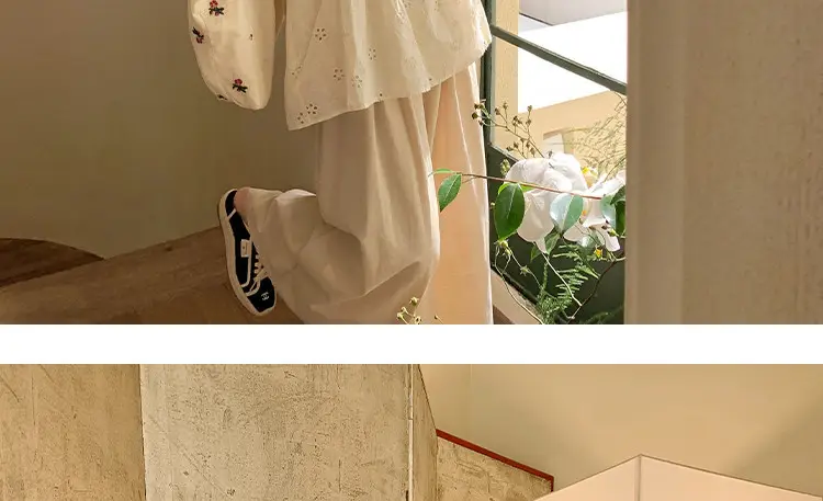 Maternity Suit Summer 2026 New Korean Style Fashion Loose Apricot Color Round Neck Short-Sleeved Top and Pants Two-Piece Set for Women — feature 10