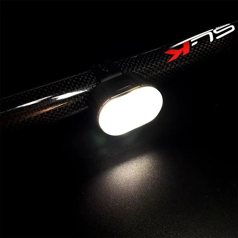 New Rechargeable Bicycle Front Light and Tail Light with Strong Lighting for Night Riding Warning Light for Mountain and Road Bikes Sports Outdoor — feature 5