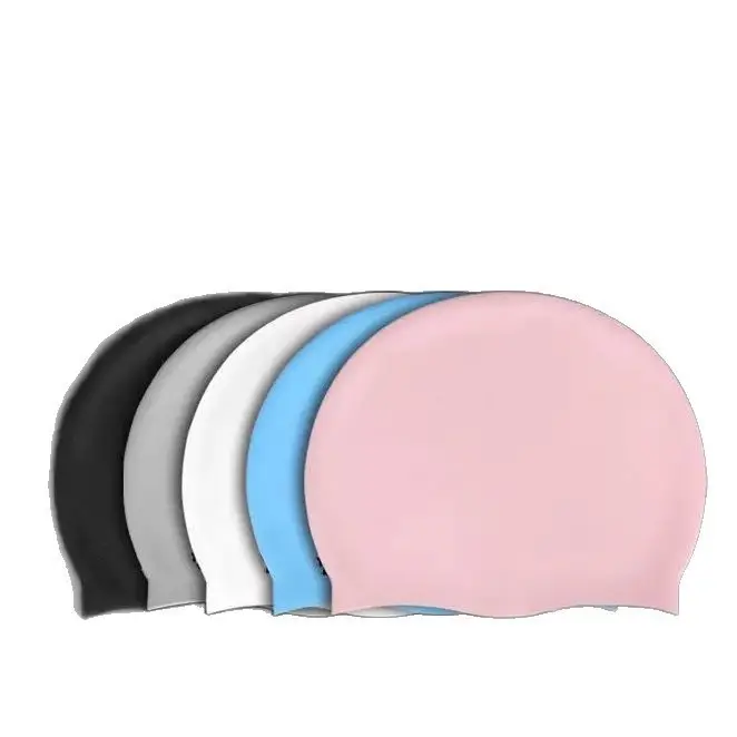 Swimming Cap for Women with Long Hair, Large Size, High Aesthetic Value, Waterproof, Large Head Circumference, Adult Silicone, High Elasticity, Non-Tightening on the Head, for Swimming