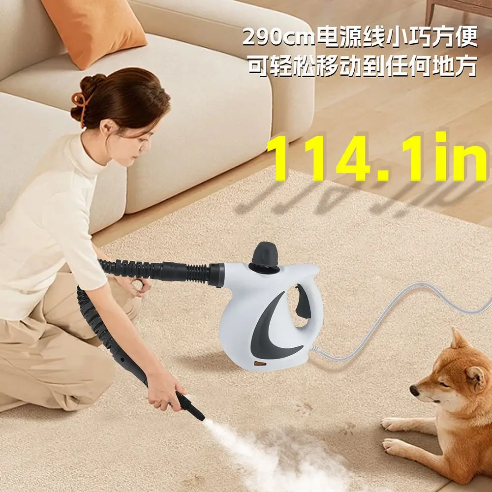 High-Temperature and High-Pressure Steam Cleaning Machine for Air Conditioners, Kitchen Range Hoods, and Household Grease Cleaning, Disinfection Cleaning 12-Piece Set — feature 12