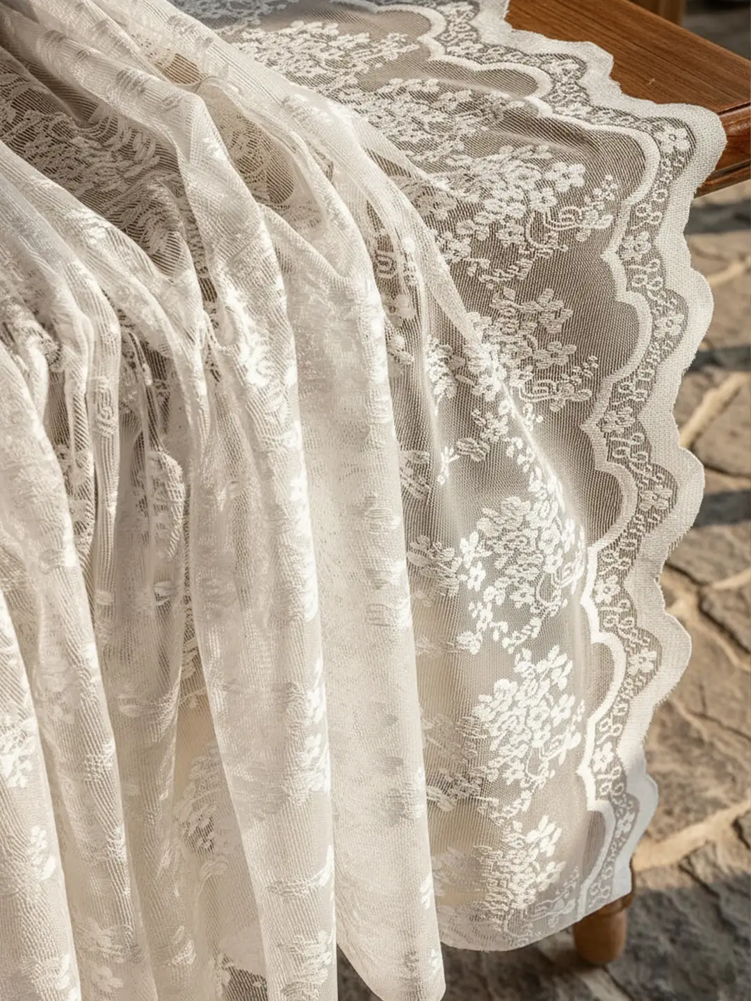 French-style lace tablecloth, rectangular, high-end, suitable for weddings, coffee table cloth, photography prop, hollowed-out European-style romantic background cloth — feature 14