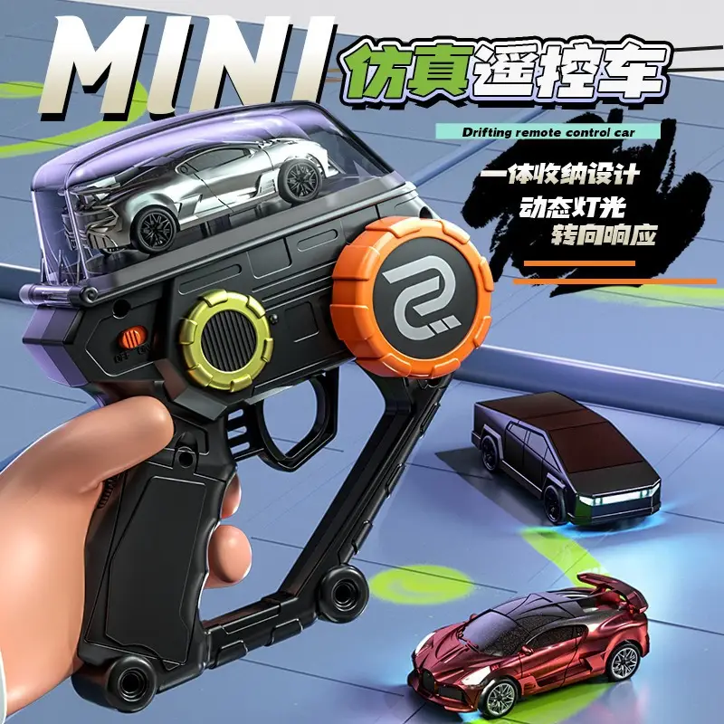 Desktop Rc Remote Control Car, Foldable Remote Control Racing Drift Car, Desktop Mini Car Model, Boy's Toy Gift