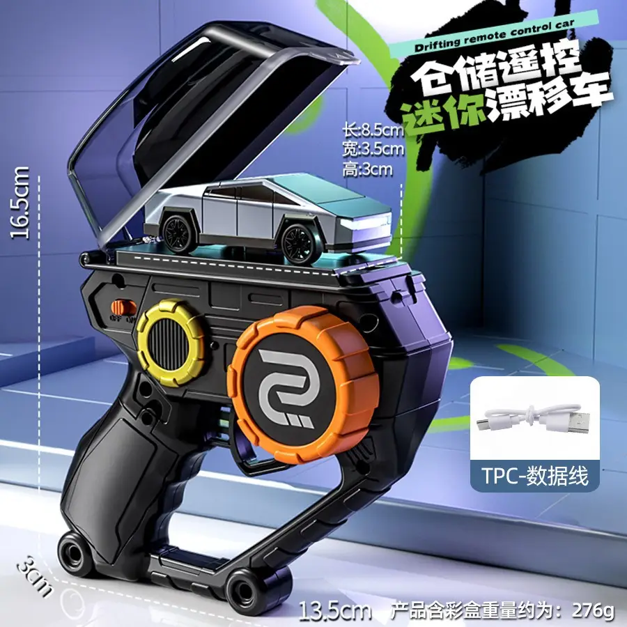 Desktop Rc Remote Control Car, Foldable Remote Control Racing Drift Car, Desktop Mini Car Model, Boy's Toy Gift