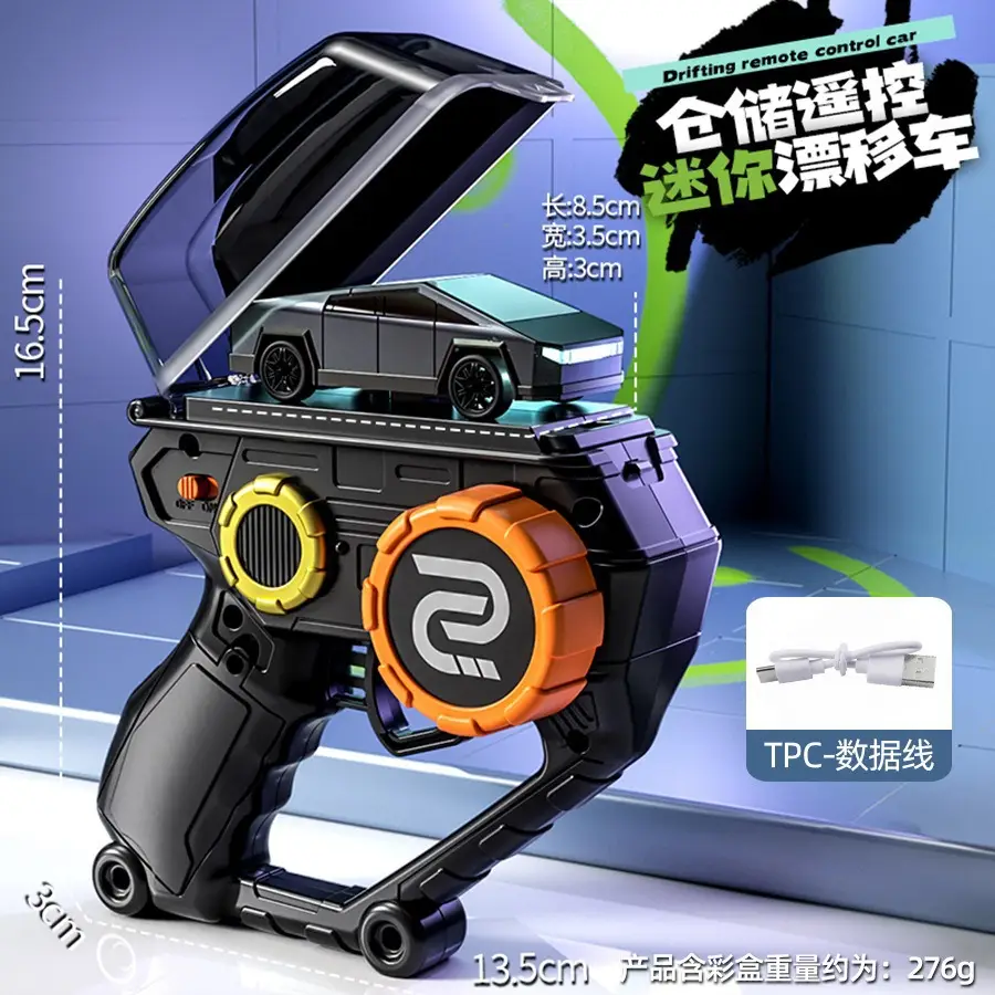 Desktop Rc Remote Control Car, Foldable Remote Control Racing Drift Car, Desktop Mini Car Model, Boy's Toy Gift