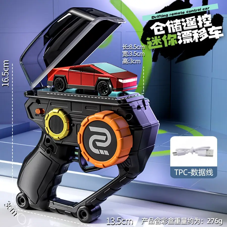 Desktop Rc Remote Control Car, Foldable Remote Control Racing Drift Car, Desktop Mini Car Model, Boy's Toy Gift