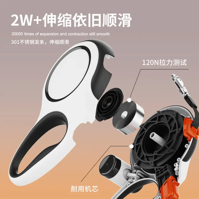 Cross-Border Automatic Retractable Dog Leash, Anti-Explosion Dog Leash, Pet Leash for Medium and Large Dogs, Dog Leash