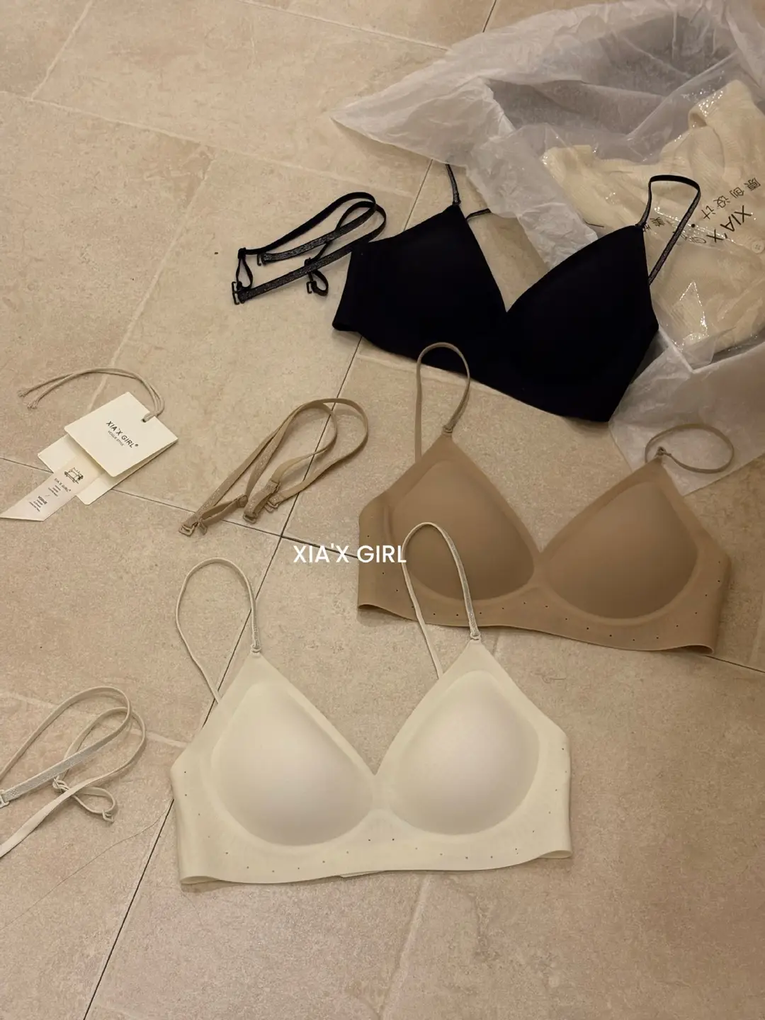 U-Shaped Halter Neck Seamless Bra for Women, Spring and Summer, Small Chest Push-Up, Anti-Sagging, Nude Skin Tone, Invisible Bra — feature 22