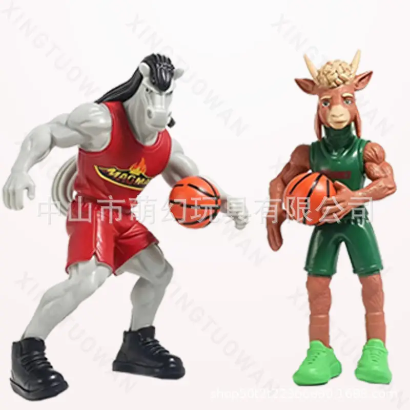 Cross-Border New Product: Sky Blue Action Figure Miracle Team Handmade Figurine Anime Peripheral Model Decoration in Stock - Image 6