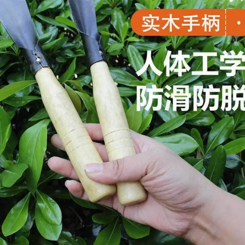 Small Manganese Steel Shovel for Planting Vegetables in the Garden, Digging Soil, Planting Flowers, Gardening Tools for Digging Wild Vegetables, Weeding, and Home Gardening