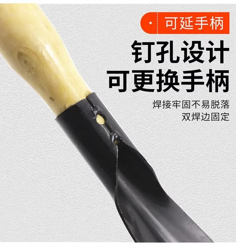 Small Manganese Steel Shovel for Planting Vegetables in the Garden, Digging Soil, Planting Flowers, Gardening Tools for Digging Wild Vegetables, Weeding, and Home Gardening — feature 8