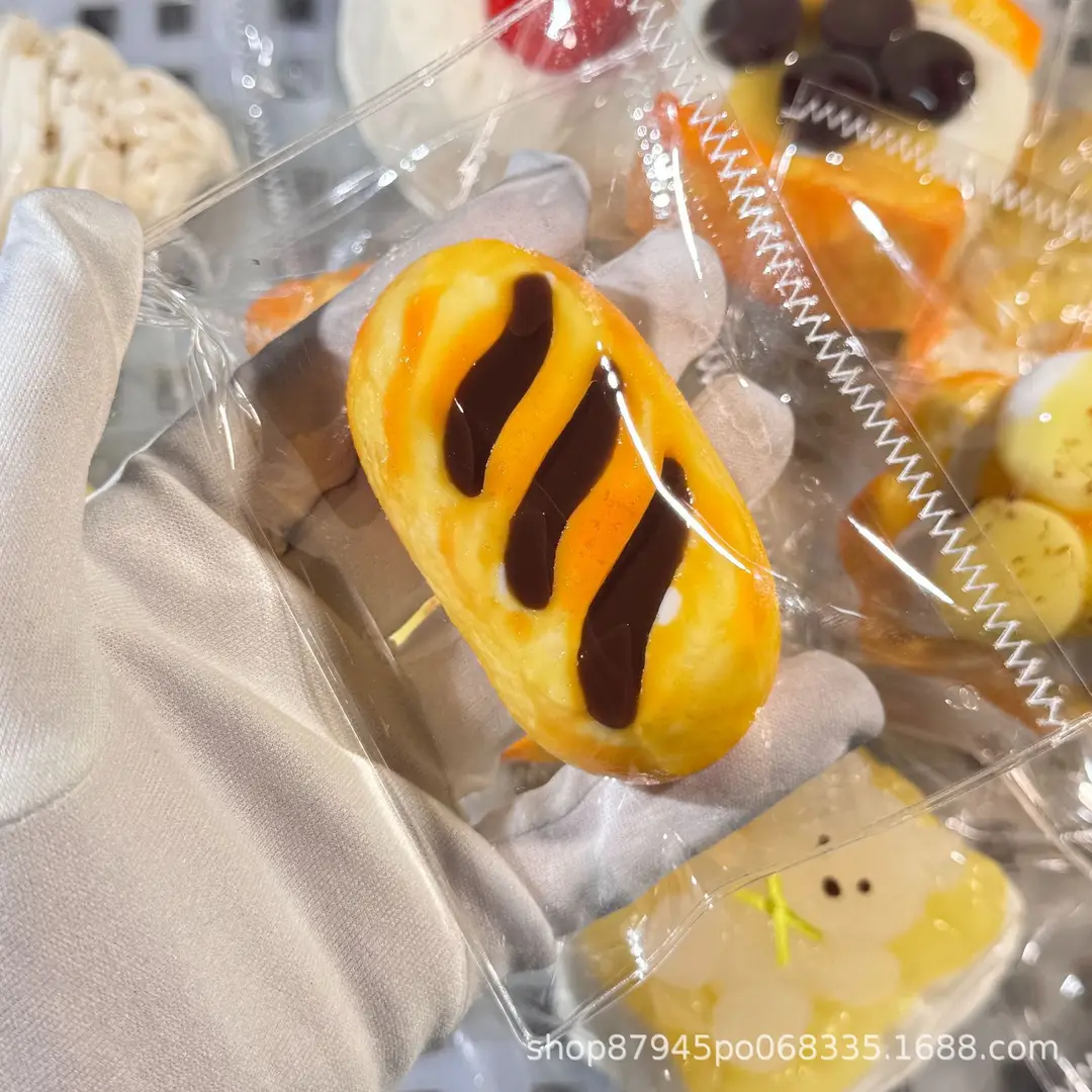Rilakkuma Dumpling Series Stress Relief Toy Food-Grade Silicone Squishy Toy Xiaohongshu Same Style Creamy Slow Rebound — feature 13