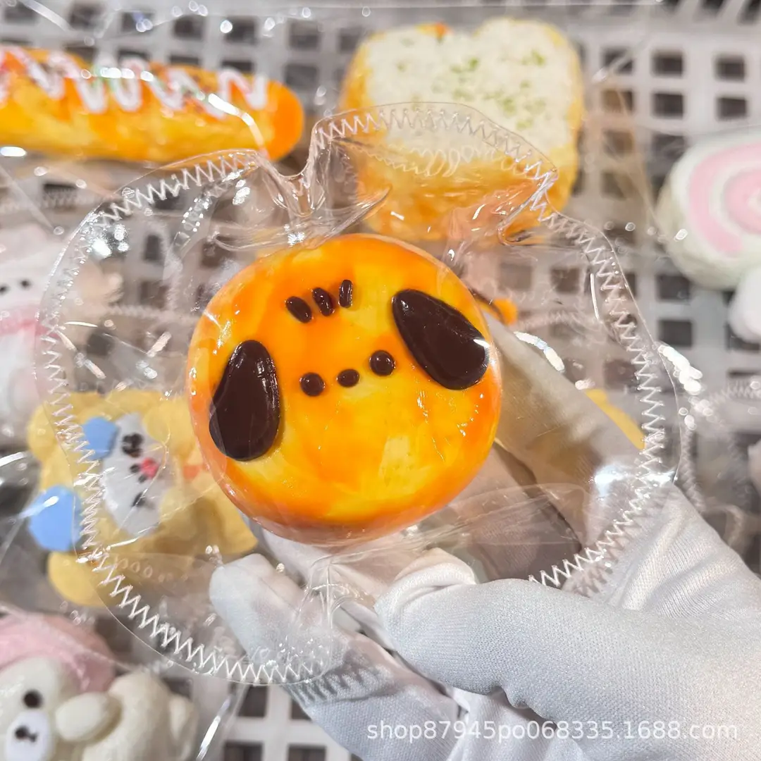 Rilakkuma Dumpling Series Stress Relief Toy Food-Grade Silicone Squishy Toy Xiaohongshu Same Style Creamy Slow Rebound — feature 6
