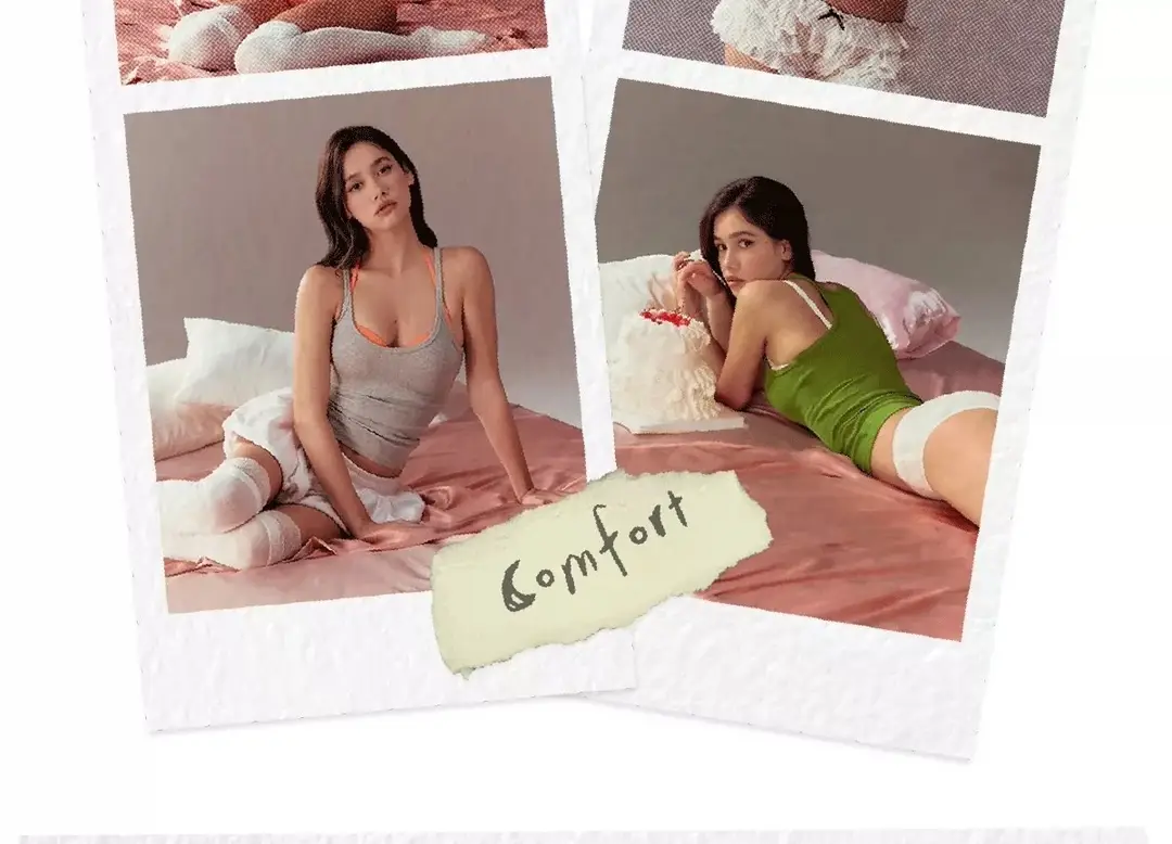 Authentic Pastel-Colored Camisole with Thin Straps, Sexy Tube Top, Basic Spaghetti Strap Tank Top, Tight-Fitting Inner Wear with Beautiful Back Design — feature 12