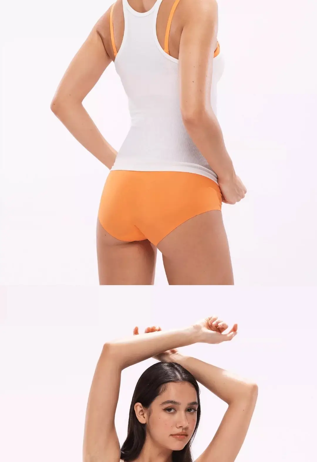 Authentic Pastel-Colored Camisole with Thin Straps, Sexy Tube Top, Basic Spaghetti Strap Tank Top, Tight-Fitting Inner Wear with Beautiful Back Design — feature 21