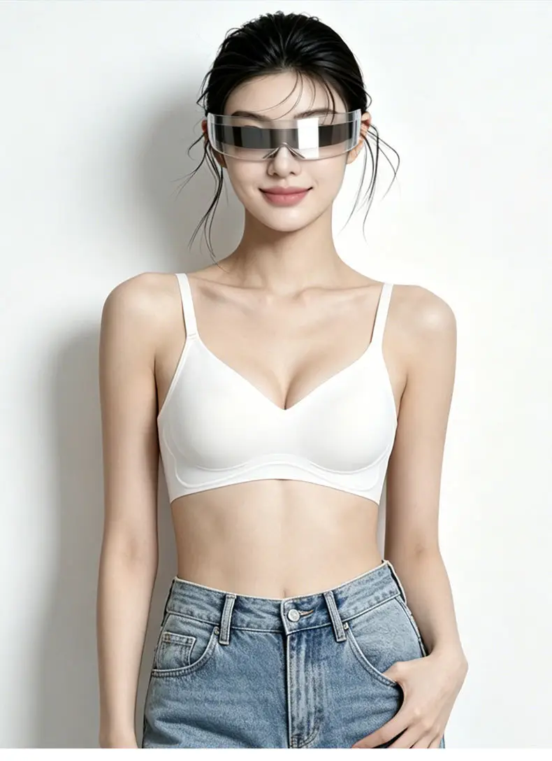 Zhiqu Seamless One-Piece Underwear for Women, Soft and Ultra-Thin, Small Chest Gathering, Anti-Sagging, Comfortable and Breathable Bra — feature 15
