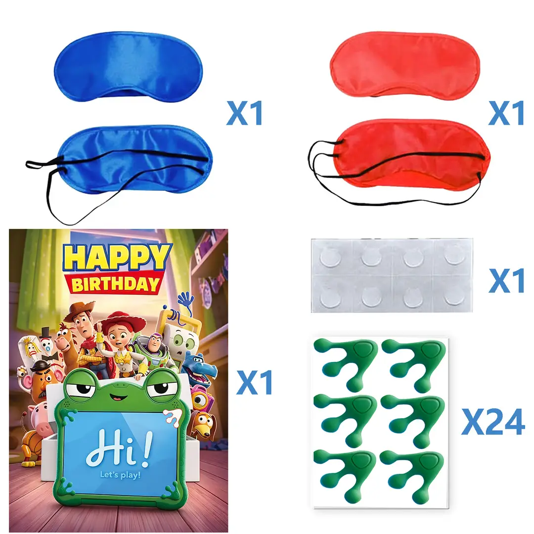Toy Story Themed Children's Birthday Party Set Decoration Flags Balloons Cake Toppers Scene Setup Supplies