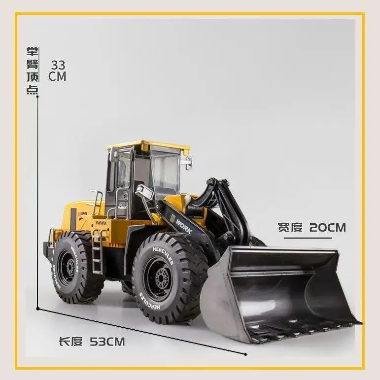 Children's Electric Forklift Engineering Vehicle Toy Alloy Loader Lifting Crane Model Boy's Birthday Gift Car — feature 10