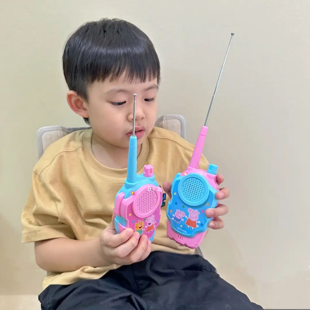 Peppa Pig Outdoor Toys Wireless Clear Communication Phone with No Current Noise Children's Walkie-Talkie Intercom — feature 17