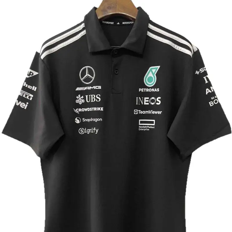 Formula Racing Ferrari 2026 Red Bull Mercedes Sports F1 Mercedes-Benz Ferrari Crew Neck In-Stock Men's