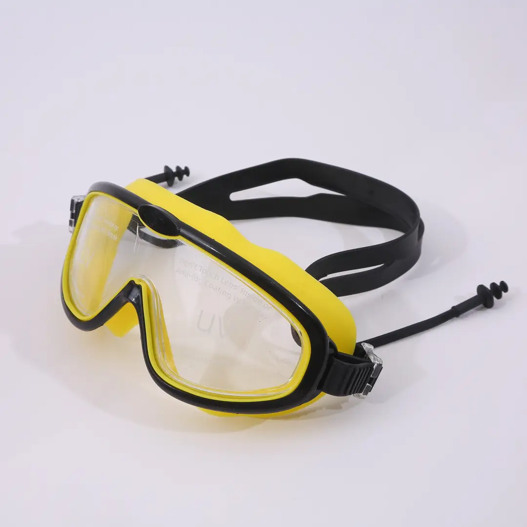 Children's Large-Frame Swimming Goggles for Boys and Girls, Swimming Equipment, Waterproof and Anti-Fog Professional Diving and Breaststroke Goggles Wholesale — feature 10