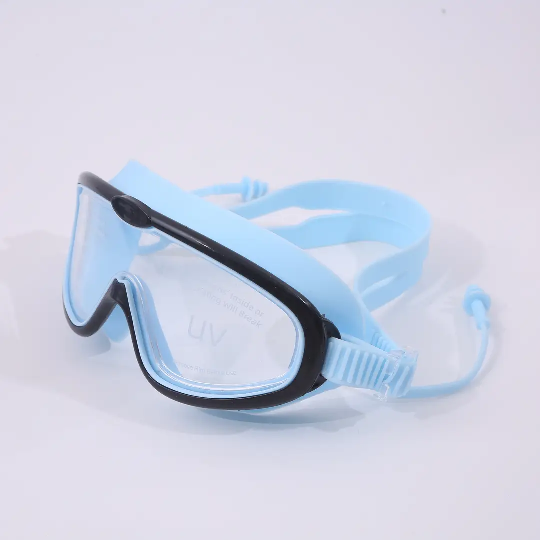 Children's Large-Frame Swimming Goggles for Boys and Girls, Swimming Equipment, Waterproof and Anti-Fog Professional Diving and Breaststroke Goggles Wholesale — feature 14