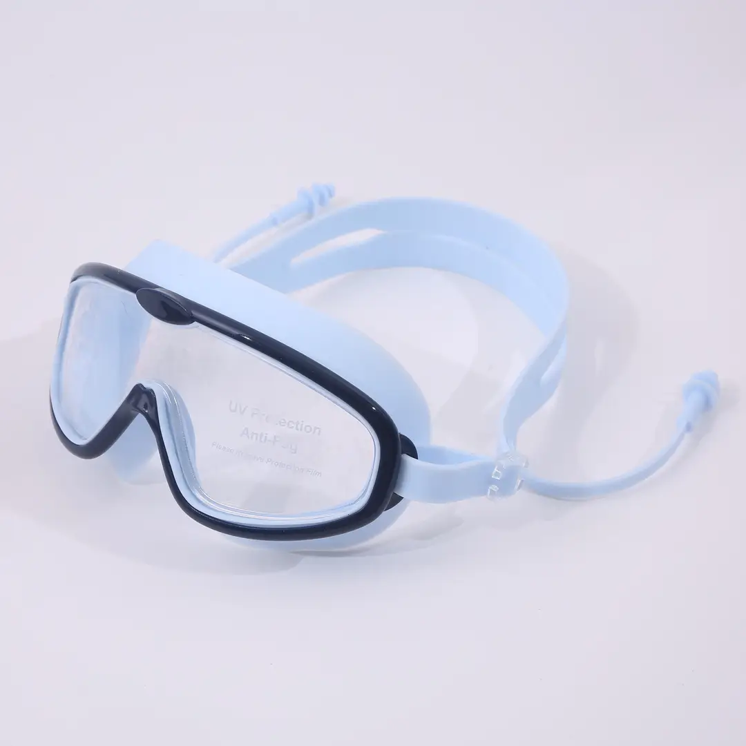Children's Large-Frame Swimming Goggles for Boys and Girls, Swimming Equipment, Waterproof and Anti-Fog Professional Diving and Breaststroke Goggles Wholesale — feature 7