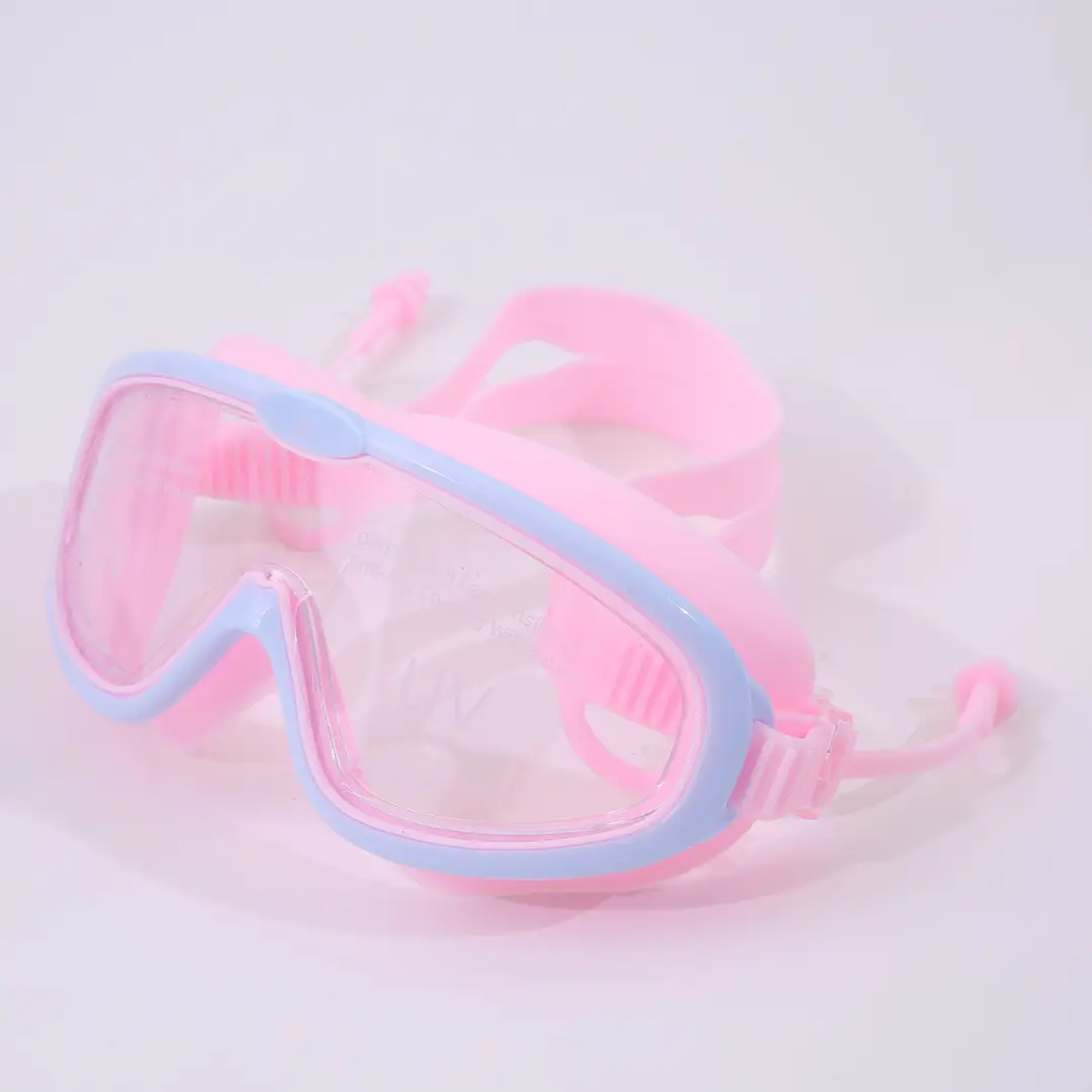 Children's Large-Frame Swimming Goggles for Boys and Girls, Swimming Equipment, Waterproof and Anti-Fog Professional Diving and Breaststroke Goggles Wholesale