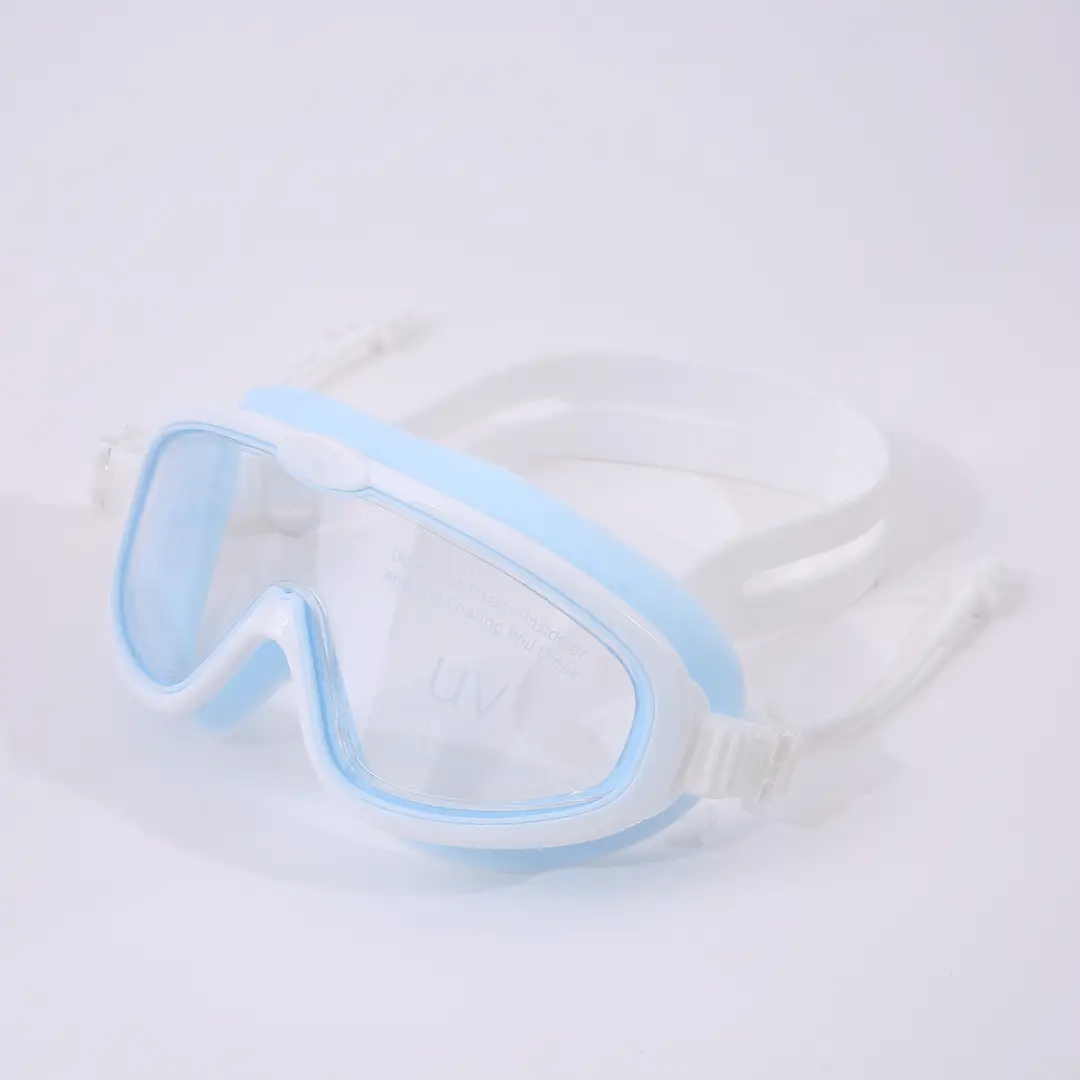 Children's Large-Frame Swimming Goggles for Boys and Girls, Swimming Equipment, Waterproof and Anti-Fog Professional Diving and Breaststroke Goggles Wholesale