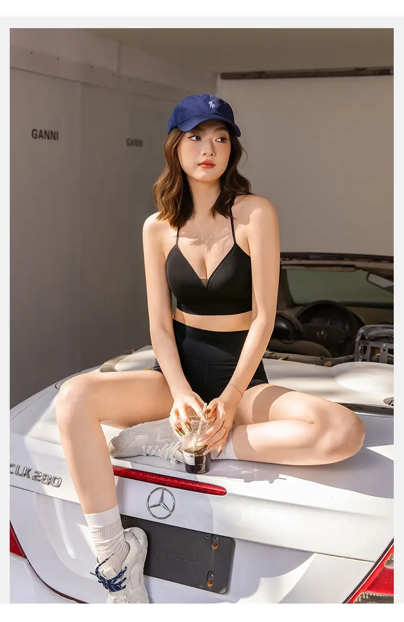 New Fashionable Y-Shaped Rhinestone Backless Seamless Bra, Lightweight and Sexy Deep V Pure Desire Camisole Lingerie for Women, Comfortable and Breathable — feature 23
