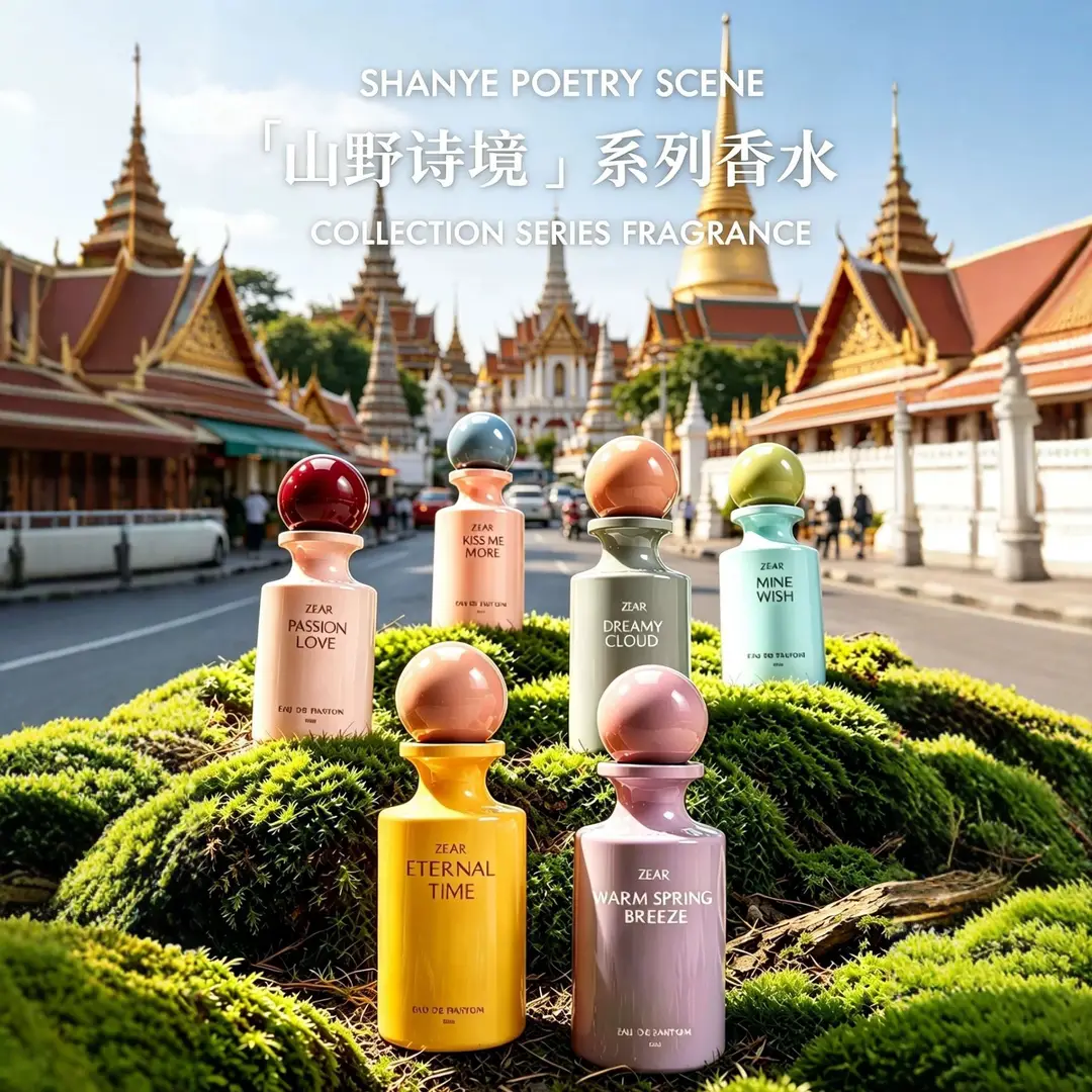 Hot-Selling Cross-Border Thai Internet Celebrity Women's Perfume, Long-Lasting Light Floral Fragrance, Fresh and Natural Scent, Factory Wholesale