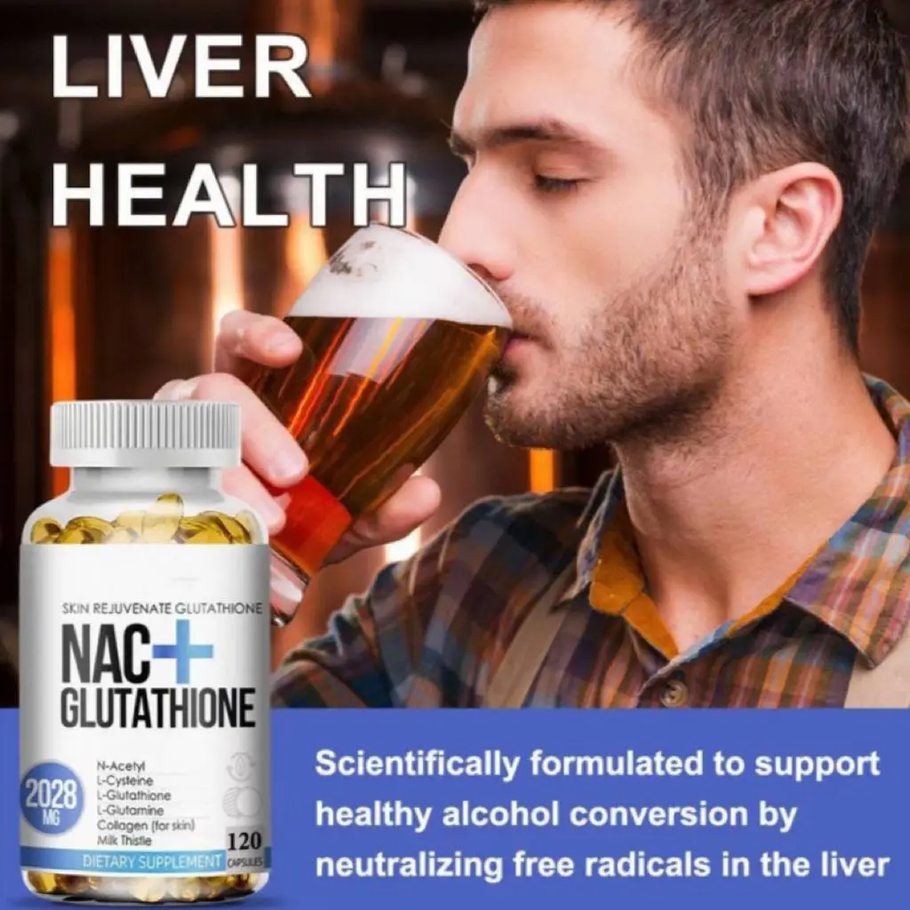Nac + Glutathione Supplement Food Drinkers - Image 2