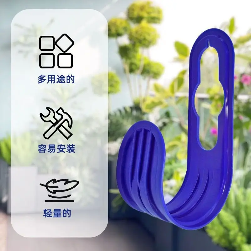 Wall-Mounted Garden Retractable Hose Storage Rack for Home Use, Outdoor Faucet Hook Garden Hose Organizer — feature 3