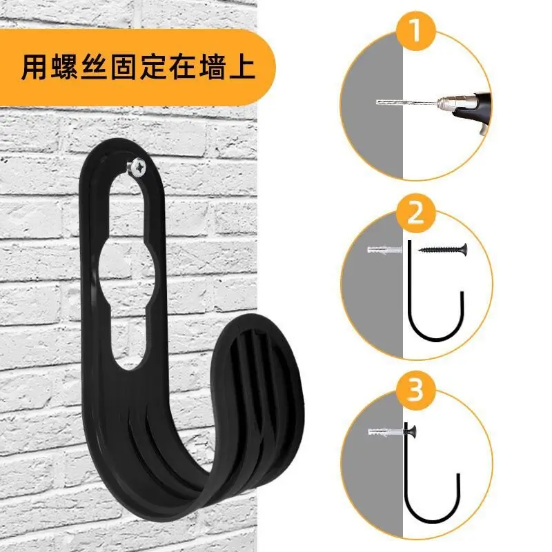 Wall-Mounted Garden Retractable Hose Storage Rack for Home Use, Outdoor Faucet Hook Garden Hose Organizer — feature 4