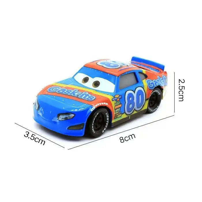 Cars: Lightning Mcqueen and Mater Alloy Toy Set in Color Box - Birthday Collection